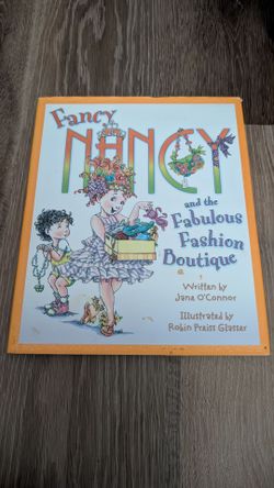 Hardcover Fancy Nancy's Fabulous Fashion Boutique Book