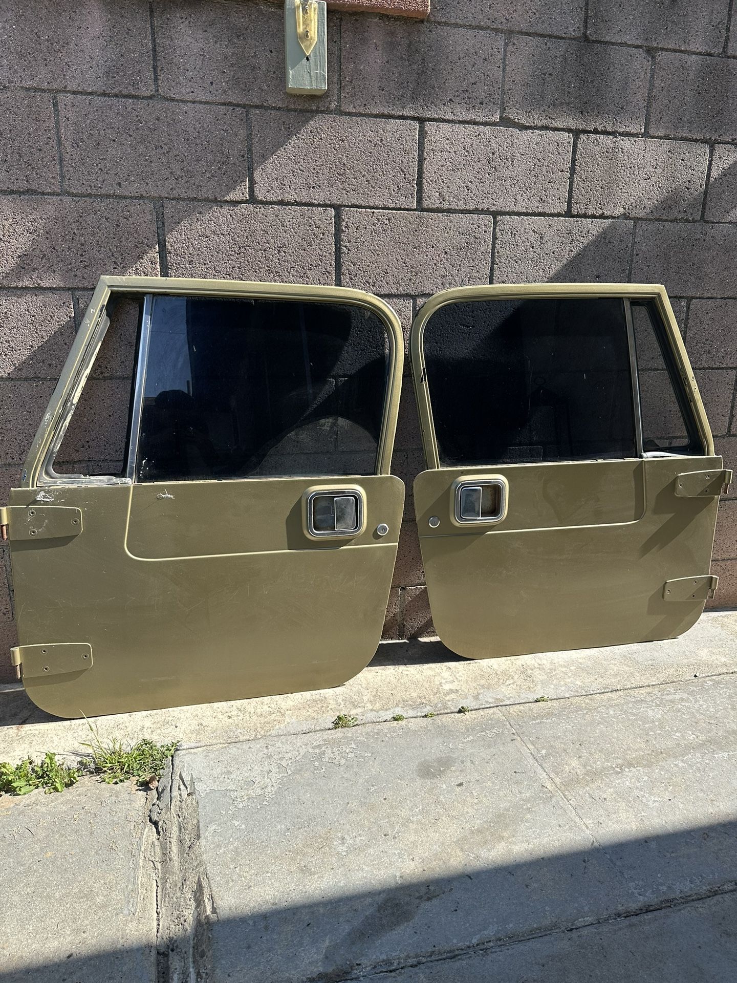 Jeep Wrangler Yj/ Cj7 8 Full Doors With 1 Panel 80-95