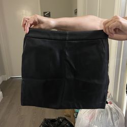 Sebastian And Pookie Leather Skirt