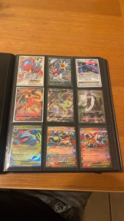 Pokemon binder send me offers