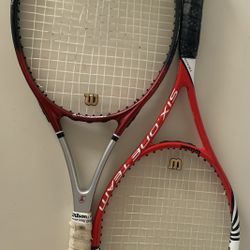 Tennis Rackets - Wilson & Pro Kennex - Broken Strings 
