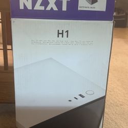 NZXT H1 V1 SFF Mini ITX Mini Tower Case White 650W Gold PS Pcie Riser 4.0