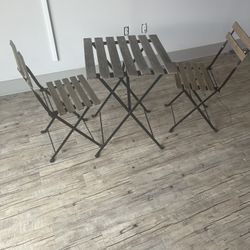 Chairs And Table
