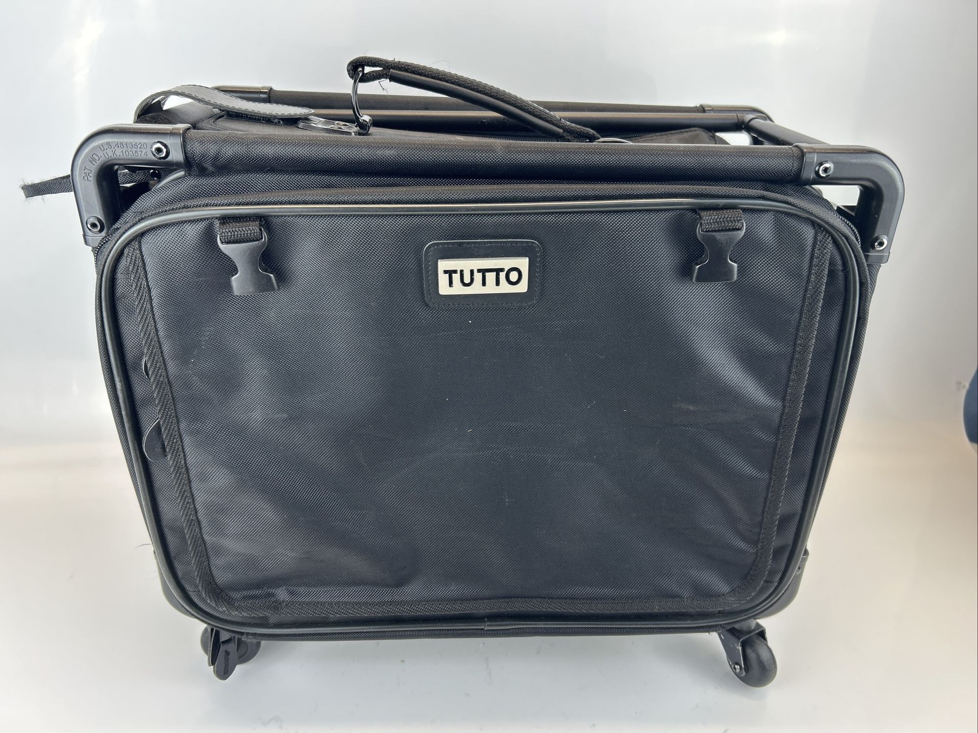 TUTTO Collapsible Sewing Machine On Wheels CASE 17.5 X 15.5 X 9 Black