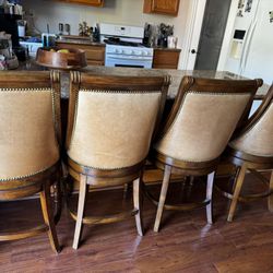 4- Beautiful Counter Stools