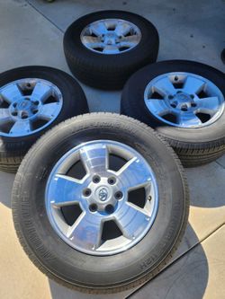 17" TOYOTA TACOMA TUNDRA SEQUOIA 4RUNNER Wheels rims tires