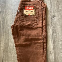 (2) Pairs 1975 Levi White Tag vintage corduroy boot cut