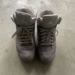 Jordan 5 Grey wolf 2011 very damaged sz 12 men