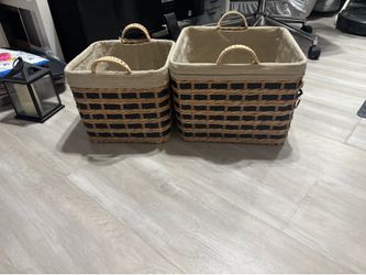 Woven baskets