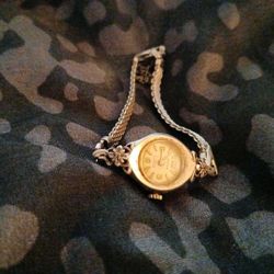 Vintage Womens 10krgf Wind Up Watch Working