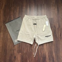 Essentials Dark Oatmeal Shorts