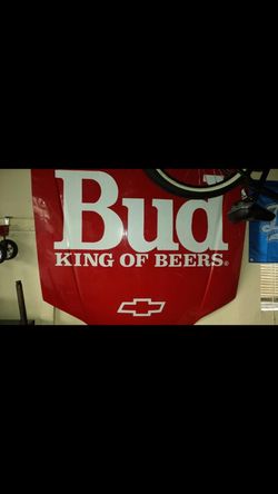 Budweiser fiberglass that’s the small crack