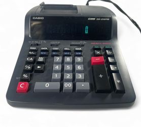 Casio DR-210TM Desktop Printing & Display 12 Digit Calculator