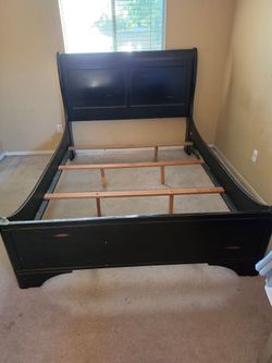 Queen Bed frame - solid - free