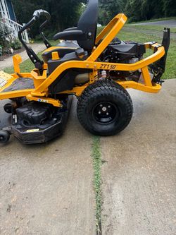 CUB CADET ZT1 50 zero turn with triple bagger system