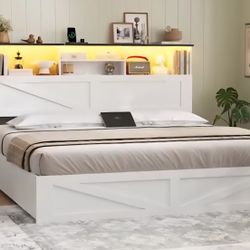 Farmhouse Full Bed Frame 