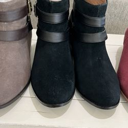 VIONIC SUEDE BOOTIES $$$SALE$$$$