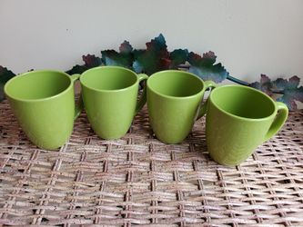 Set of 4 vintage Corelle Stoneware Mugs
