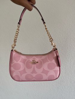 Pink coach bag