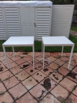 Tables $8 each