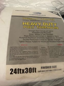 Lona heavy dury24 x 30 ft