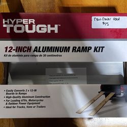 New Hyper Tough 12-Inch Alum. Ramp Kit