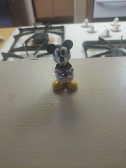 Mickey Mouse Figurine With Sapphire