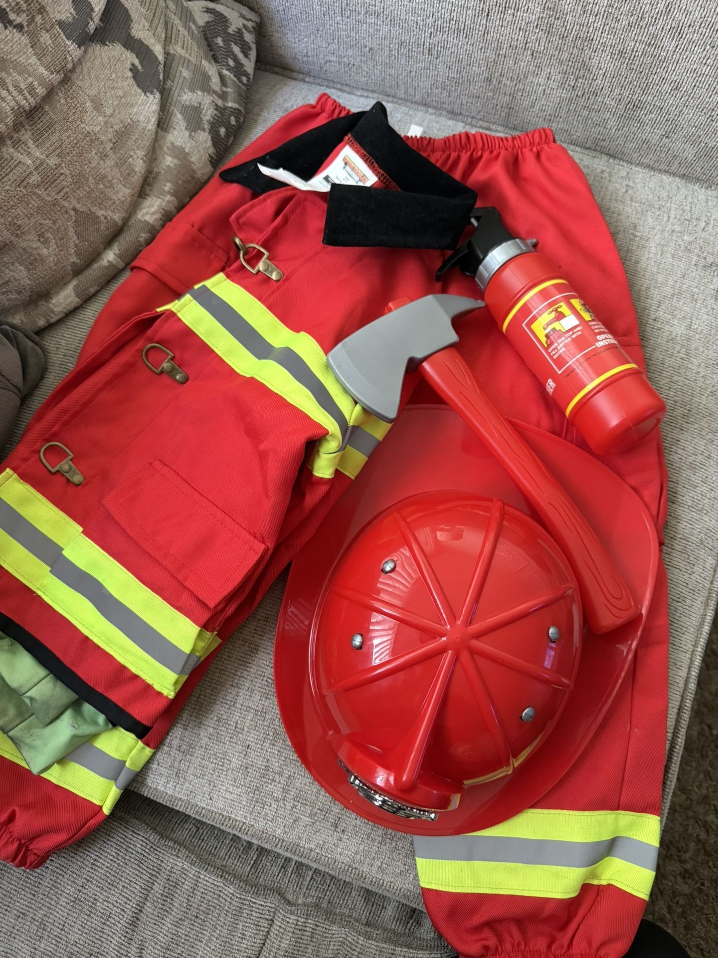 3T Fire Fighter Costume 