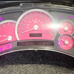 GMC/Chevy Pink Cluster  Silverado Yukon Suburban Tahoe Denali Sierra Escalade 
