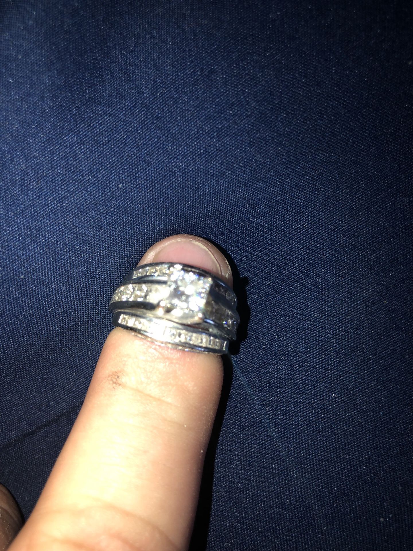 1 ct Leo diamond wedding ring