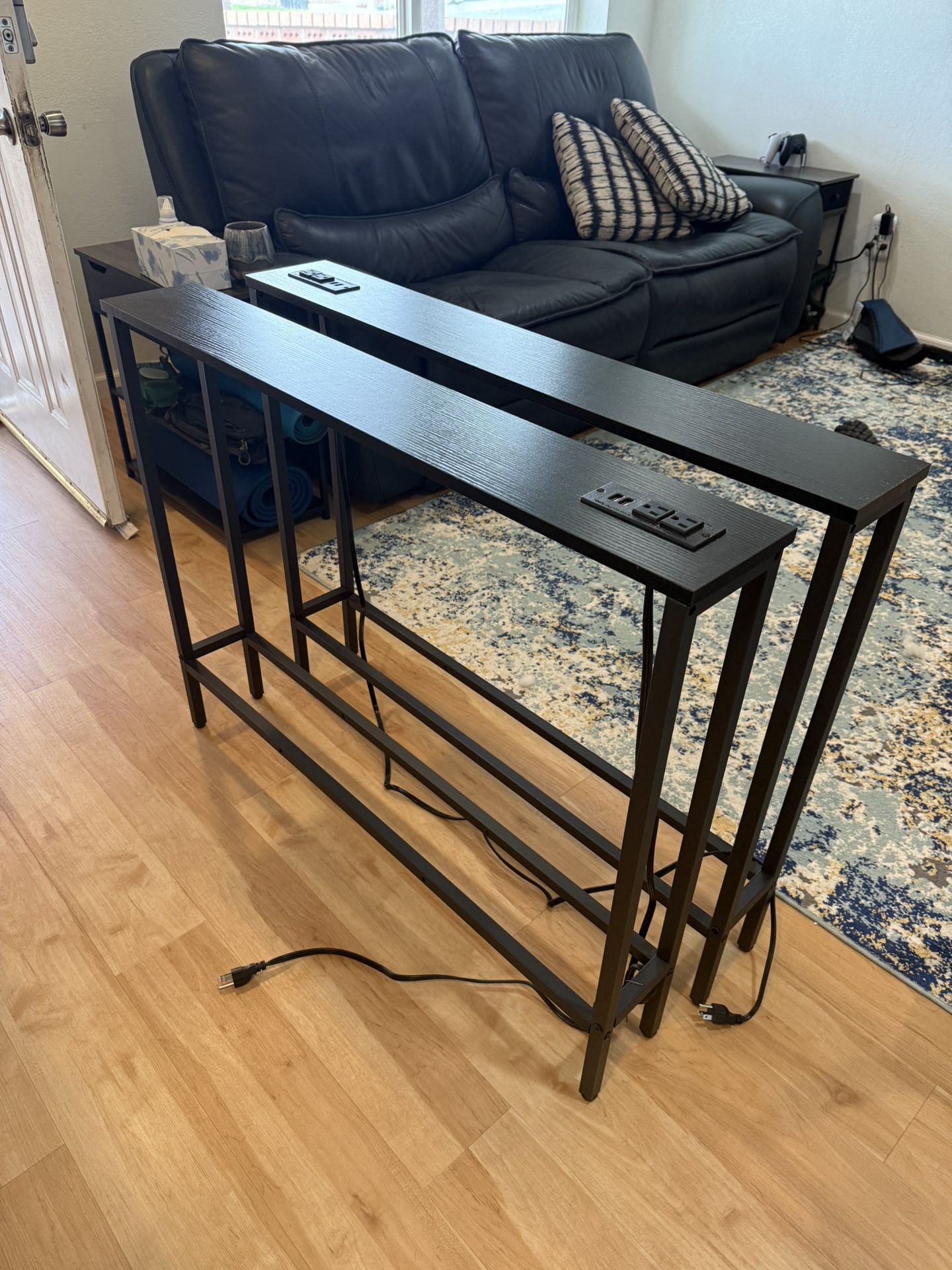 Side Console Tables For Couch - Side Table Or Goes Behind Couch