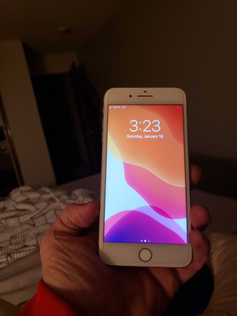 I phone 7+ brand new out of box silver