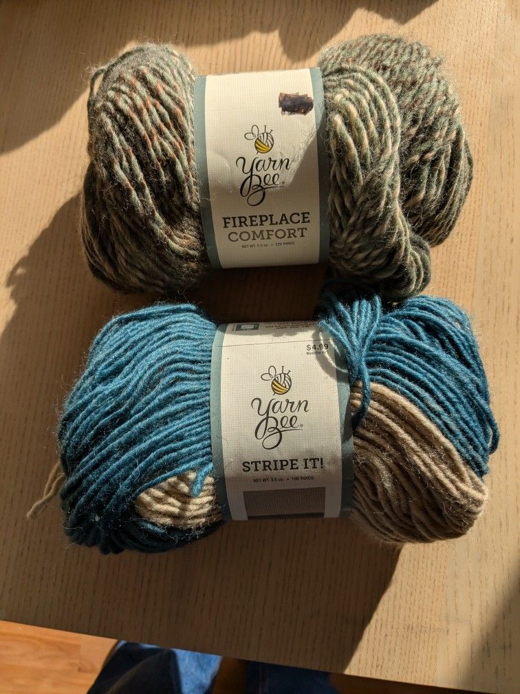 Acrylic/Wool Worsted Yarn