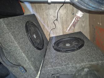10 inch Kicker subwoofers