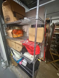 Commercial metal shelf’s