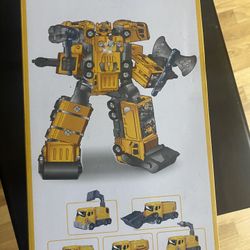 TEMI 5-in-1 Transforming Robot toy set