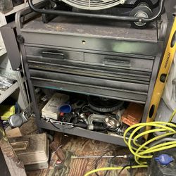 Blue point 4 drawer roll cart