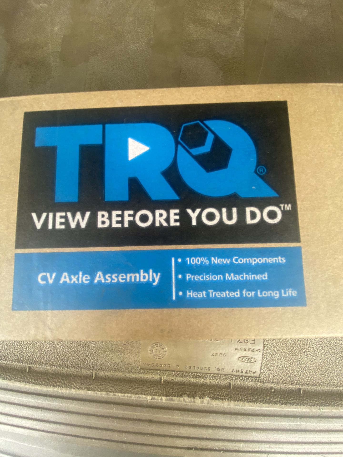TRQ AXLE ASSEMBLY 