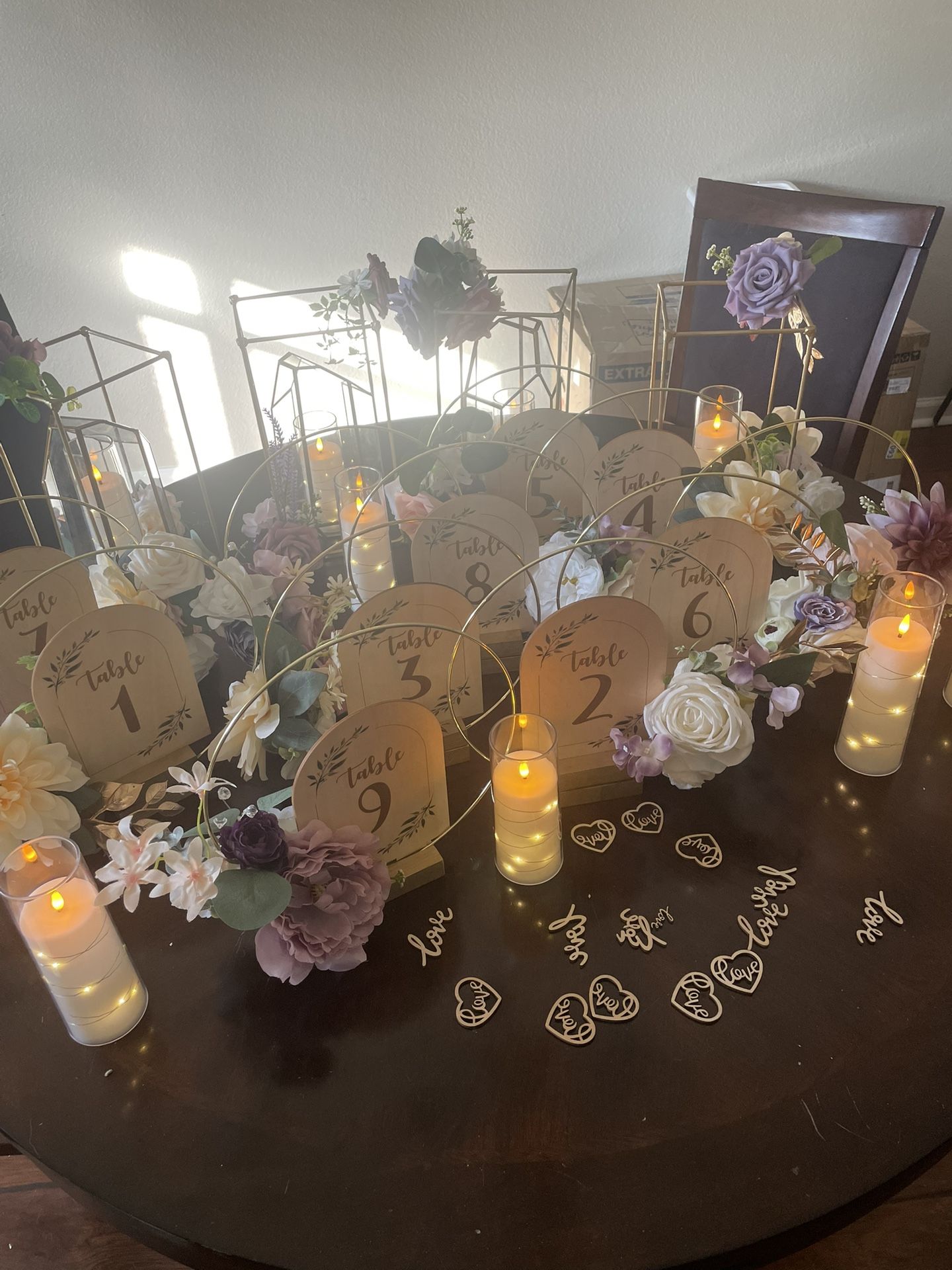 Wedding Table Center Pieces