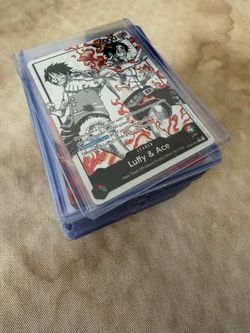 God Deck Luffy and Ace starter deck.