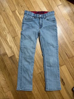 Levi Jeans 511 -  Size 6 Youth Slim Fit Stretch Light Blue