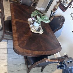 Wood Table and Chairs