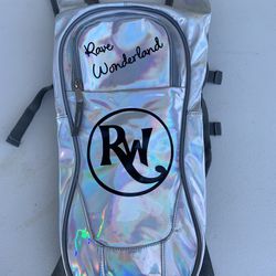 Silver Rave Wonderland Hydration Backpack