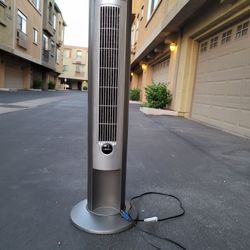 Lasko portable electric 42 oscillating on sale tower fan with fresh air ionizer
