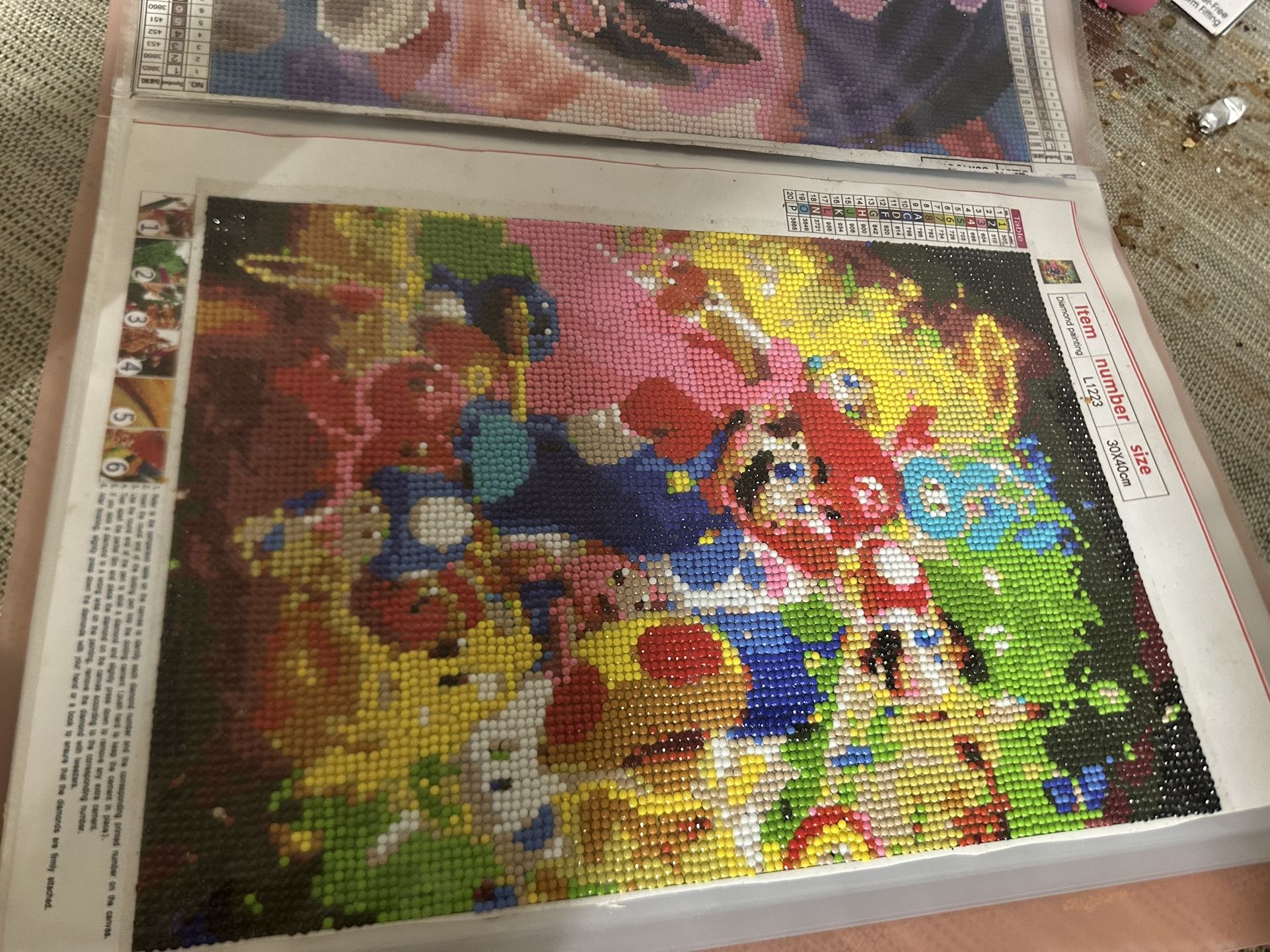 All finished them in our projects