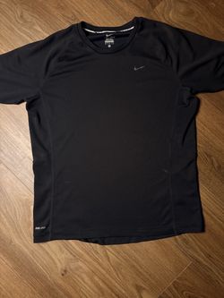 Nike Dri-FIT Black Short Sleeve Shirt