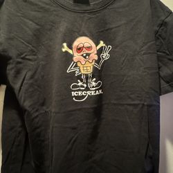 Ice Crean Black Size L Stoner Ice-Cream cone
