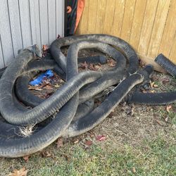 USED French drain pipe