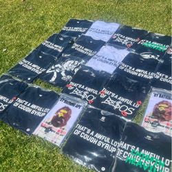 bape tees,besos tee,cough syrup tee