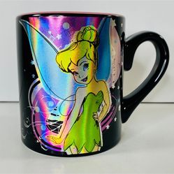 Tinkerbell Tink Black Mug Cup 14 oz  (1)